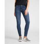 Jean femme slim scarlett bleu longueur 31 en coton