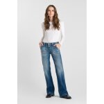 Jeans flare, très évasé , longueur 34 bleu ode Jeans flare, très évasé , longueur 34 bleu ode