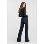 Jeans flare, très évasé pulp high flare, longueur 34 bleu en coton ivy Jeans flare, très évasé pulp high flare, longueur 34 bleu en coton ivy