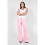Jeans flare, trs vas wide leg , longueur 34 rose blair