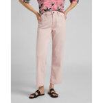Jean flare wide leg rose longueur 31 en coton