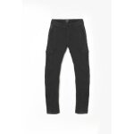 Jean garon, tapered, longueur 34 noir zack en coton