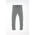 Jean garon, tapered, longueur 34 vert quip en coton