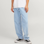 Jeans homme bleu denim beau en coton