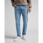 Jean homme daren zip fly - bleu dlav en coton