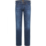 Jean homme luke - bleu fonc dlav en coton