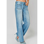 Jeans lola en coton bleu