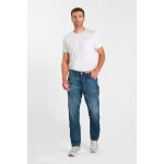 Jeans loose, longueur 34 bleu raul en coton Jeans loose, longueur 34 bleu raul en coton