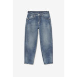 Jeans garon, loose, large arnau, longueur 34 bleu en coton
