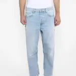 Jeans loose, large hobo, longueur 34 bleu en coton wynn Jeans loose, large hobo, longueur 34 bleu en coton wynn