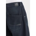 Jeans loose, large ludolf, longueur 34 bleu karl en coton