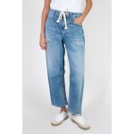 Jeans loose, large madie, longueur 34 bleu en cuir willa Jeans loose, large madie, longueur 34 bleu en cuir willa
