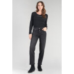 Jeans mom 400 / 18, 7 / 8me noir en coton