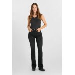 Jeans power bootcut, longueur 34 noir en coton jade Jeans power bootcut, longueur 34 noir en coton jade
