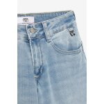 Jeans pulp regular albi taille haute bleu n5 en coton nina