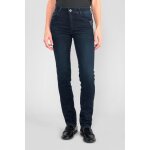 Jeans push - up regular, droit taille haute pulp, longueur 34 bleu zadie en coton
