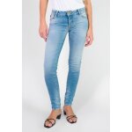 Jeans push - up slim pulp, longueur 34 bleu en coton mae Jeans push - up slim pulp, longueur 34 bleu en coton mae