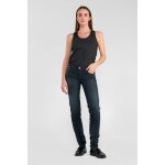 Jeans push - up slim pulp, longueur 34 bleu dina