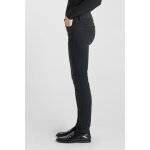 Jeans push - up slim pulp, longueur 34 noir lara en coton