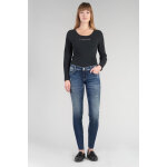 Jeans push - up slim pulp, 7 / 8ème bleu en coton sloan Jeans push - up slim pulp, 7 / 8ème bleu en coton sloan