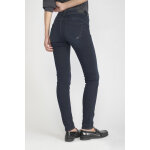Jeans push - up slim taille haute pulp, longueur 34 bleu meg