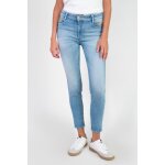 Jeans push - up slim taille haute pulp, 7 / 8me bleu mina