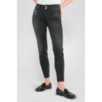 Jeans push - up slim ultra pulp, 7 / 8me noir ruby en coton