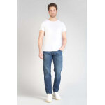 Jeans regular, droit 700 / 17 relax, longueur 34 bleu en coton sam