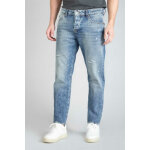 Jeans regular, droit 700 / 20, longueur 34 bleu en coton Jeans regular, droit 700 / 20, longueur 34 bleu en coton