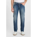 Jeans regular, droit 800 / 12 bleu amin en coton