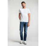 Jeans regular, droit 800 / 12jo, longueur 34 bleu en coton mick