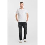 Jeans regular, droit 800 / 60 loose , longueur 34 noir en coton miles