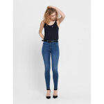 Jean seconde peau bleu en coton Jean seconde peau bleu en coton