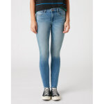 Jean skinny bespoke femme bleu en coton
