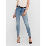 Jean skinny bleu en coton ode