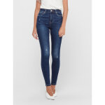 Jean skinny longueur cheville bleu en coton uma Jean skinny longueur cheville bleu en coton uma