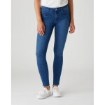 Jean skinny femme bleu stone en coton