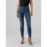 Jean skinny skinny fit taille basse bleu