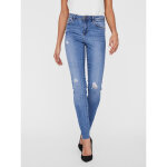 Jean skinny skinny fit taille moyenne longueur regular bleu bea