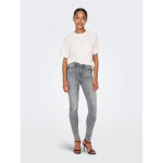 Jean skinny gris en coton jade