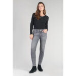 Jeans skinny power, 7 / 8me gris louise