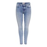 Jean skinny taille moyenne bleu en coton molly Jean skinny taille moyenne bleu en coton molly