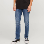 Jeans slim bleu denim lucy en coton