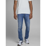 Jean slim fit bleu en coton trent