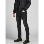 Jean slim fit noir en coton cain