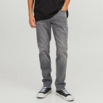 Jeans slim noir liz en coton