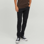 Jeans slim noir ula en coton