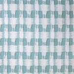 Jet de fauteuil coton tiss jacquard morgans - bleu