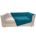 Jet� de lit dolce - bleu canard