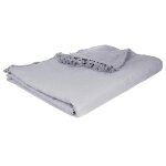 Jet� de lit gris clair 230x250